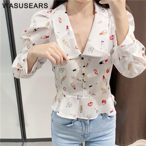 Wasusears Womens Satin Shirts