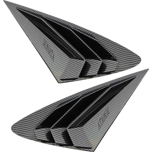 For Hyundai Sonata2019 2020 2021 rear triangular blinds ABS modified special side window decoration exterior