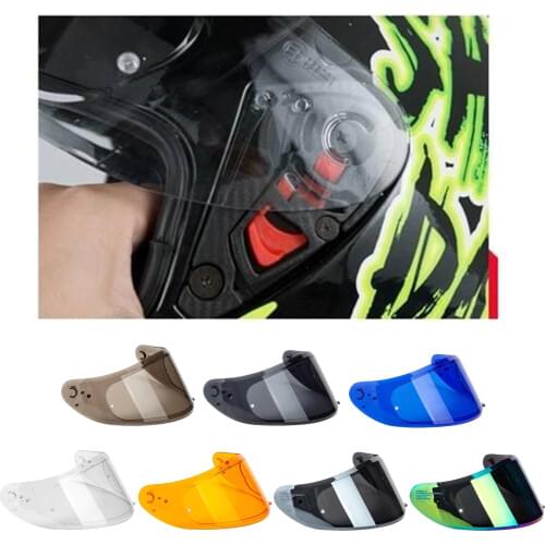 Helmet Visor for MT Stinger Motorcycle Full Face Visor Lens Anti-UV Detachable Motocross Moto Helmet Glasses Shield Parts Visor