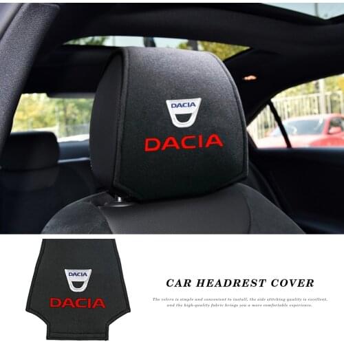 1/2PCS Auto Car Seat Neck Pillow Protection Safety Auto Headrest For Dacia Duster Logan Sandero Stepway Lodgy Mcv 2 Dokker