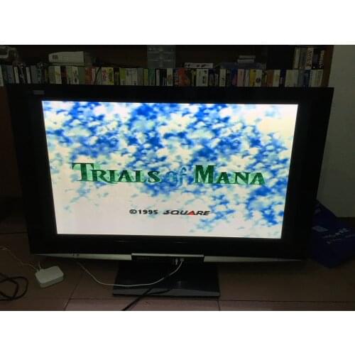16Bit Games ** Trials of mana 48Mb offcial Uncut version ( PAL French Version!! French Language!! )