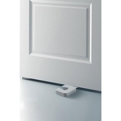 4Pcs/set Office Home Baby Safe Floor Door Stopper Baby Care Door White Plastic Door Stops Non-Slip Door Buffers