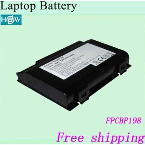 5200mah laptop batteries For Fujitsu 0644670 CP335311-01 FPCBP175 FPCBP198 FPCBP234 FPCBP234AP battery
