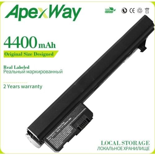 Apexway 4400mAh 11.1v laptop battery 530973-741 537626-001 537627-001 HSTNN-CB0C for HP Mini 110c Mini CQ10-100 Mini 110 Series