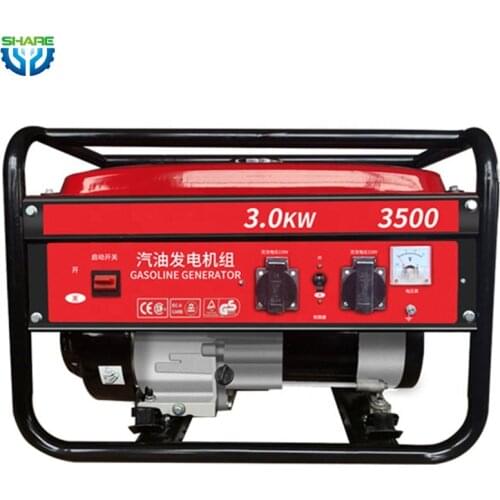 Gasoline engine power generator portable gasoline generator