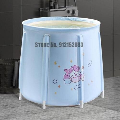 Household Bath Tub Adult Folding Bidet Bath Tub Whole Body Bath Tub Sweat Steaming Dual Purpose Bath Tub For Adults And Children