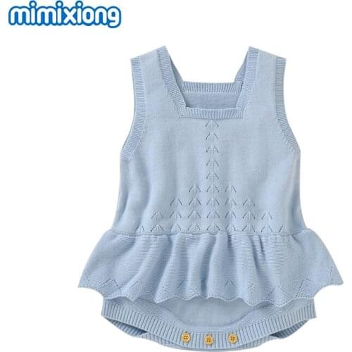 Baby Bodysuits Sleeveless Casual Outerwear Newborn Infant Bebes Girls Onesie Coveralls One Pieces Toddler Infant Solid Jumpsuits