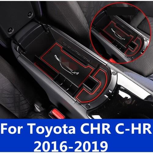 For Toyota CHR C-HR 2016-2019 central storage compartment compartment storage box Auto Accessories Car armrest box storage box