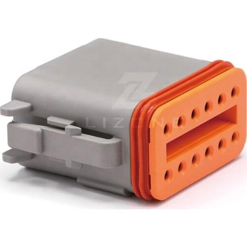 DT06-12SA 12P High quality connectors Automotive connector Waterproof Deutsch auto connectors TE Connectivity DT06-12S