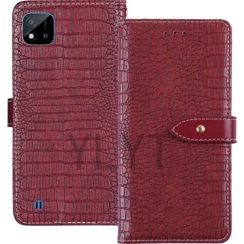 ITien TPU Silicone Luxury Protection Premium Flip Leather Cover Phone Wallet Case For Realme C21 C25 C20A GT Neo 8 Pro 5G Etui