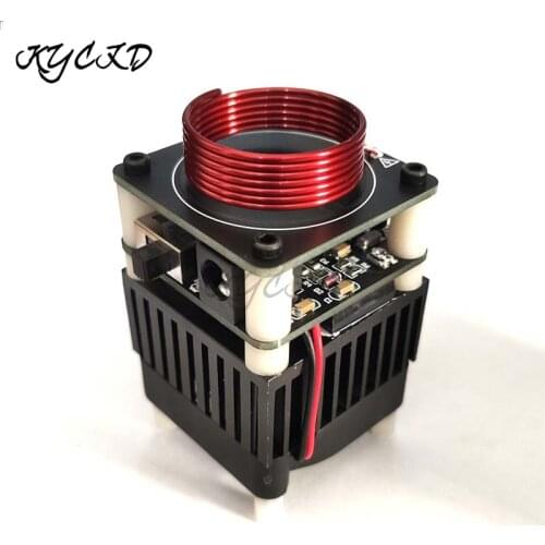 Tesla Coil HFSSTC 10 Minutes Electronic Candle Plasma Flame High Frequency Voltage Generator DC 36V-48V Technology Toys DIY
