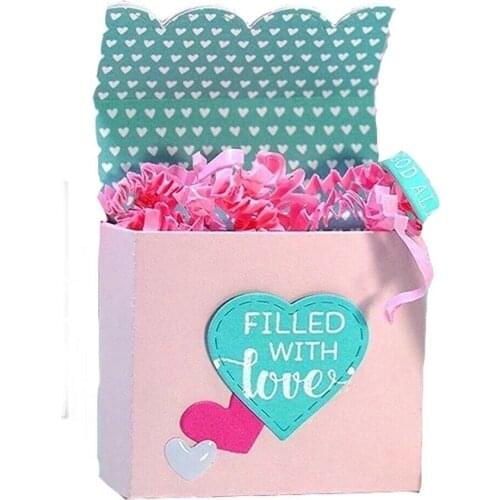 Candy Box Embossing Stencils Metal Cutting Dies Scrapbooking Paper Craft Making