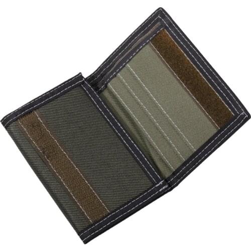 Men Outdoor Hunting Bags Purse Short Trifold Wallet Student Wallet Hand Bag Zip Coin Purse Pocket Card Holders