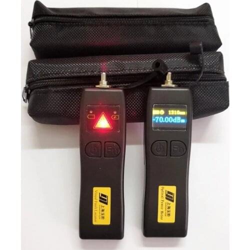 FTTH Tool Kit with Mini Optical Power Meter Laser Fibre 10mw Visual Fault Locator 10km VFL