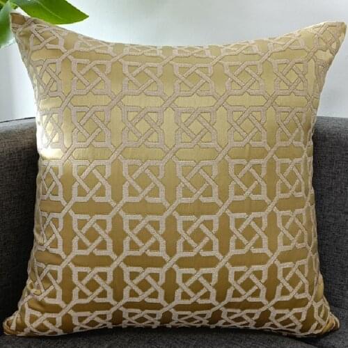 High Quality Thick Chenille Jacquard Pillowcase Home Decorative Throw Cushion Cover