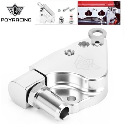 New high quality PQY Intake Manifold Adapter For Civic K20 Manifolds On K24 Coolant Adapter PQY-IMK06S-QY