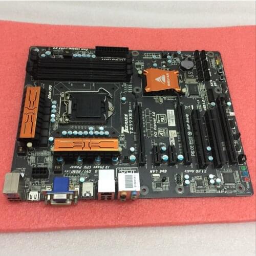 For BIOSTAR TZ77XE3 Original Used Desktop Motherboard Z77 LGA 1155 DDR3 32G SATA3 USB3.0 ATX