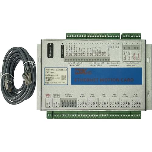 Original XHC MK3 3axis CNC Mach3 Ethernet Motion Control Card Breakout Board 2MHz Support Win7, also have MK4 4 Aaxis MK6 6 axis