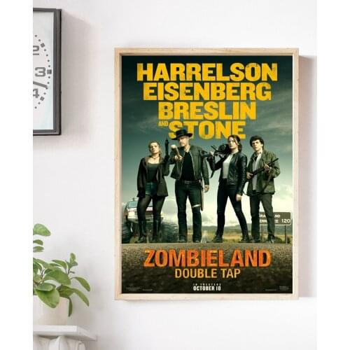Zombieland Double Tap Movie Poster Wall Painting Home Decoration ( No Frame )