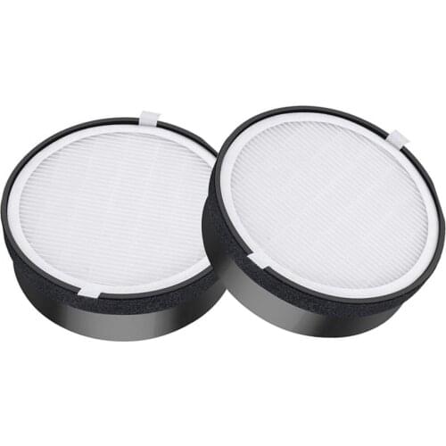 2set Air Purifier Replacement Filter for Levoit LV-H132 , Activated Carb Filters Removes Odors & Captures 99.7% of Allergens