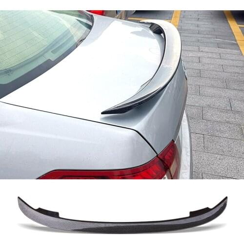 Trunk Spoiler Carbon Surface MT For Benz W212 E260 E300 E320 2010 - 2015 Style Car Refit Accessories Rear Wing