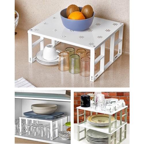 Bimbambom Kitchen Cabinet Interior Rack Organizer, Editing Rack