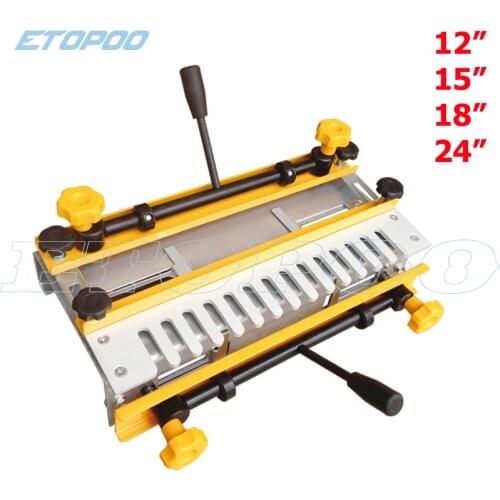 High Quality 12inch 24inch Wood Dovetail Tenoner Woodworking Tool Dovetail Joints Half straight template milling template