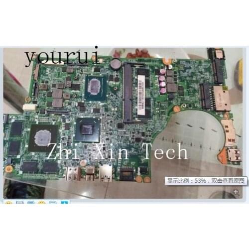 Yourui For Acer Aspire V5-472G V5-572G Laptop motherboard with i7-3537u NBMAL11002 DA0ZQKMB8E0 Test work