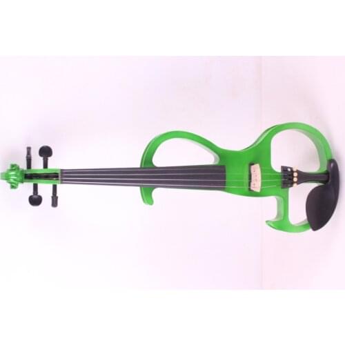 4 string 4/4 Electric Violin WHITE green color #2 the item is the color if you need other color please tell me