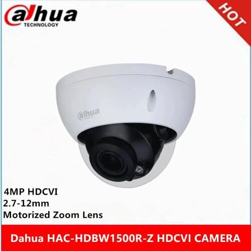 Dahua HAC-HDBW1400R-Z 2.7mm ~12mm motorized zoom lens 4MP IR30m HDCVI Dome Camera support HD and SD output switchable