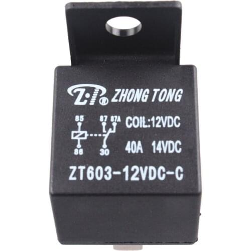 EE support Car Automotive Truck Motor 12V 12 Volt DC 40A AMP SPDT Relay 5Pin Sales