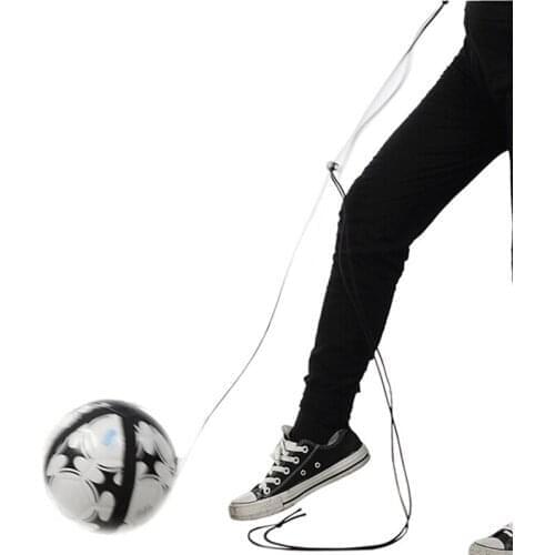 Soccer Ball Juggle Bags Children Circling Belt Kids Football Training Equipment Kick Solo Soccer Trainer Football Kick