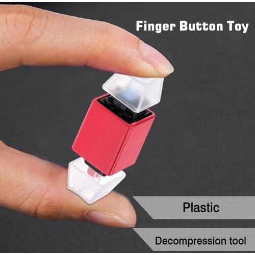 Finger Button Toy Mechanical Keyboard Unique Decompression Toy Relieve Stress Suitable For Children And Adults