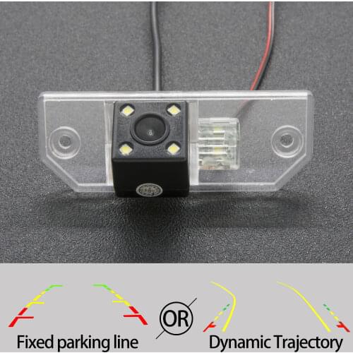 Fixed Or Dynamic Trajectory CCD Car Rear View Camera For Ford Focus Turnier/Focus Wagon/Focus 2 Sedan/C-MAX Car Parking Monitor