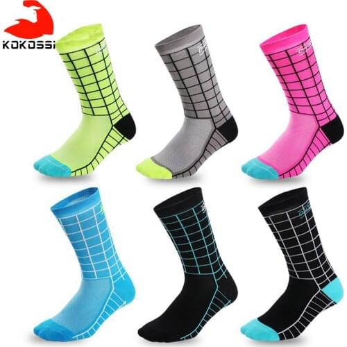 KoKossi Comfortable Cycling Sports Socks Men Women Socks Soft Skin-friendly Football Basketball Running Hiking Camping Socks