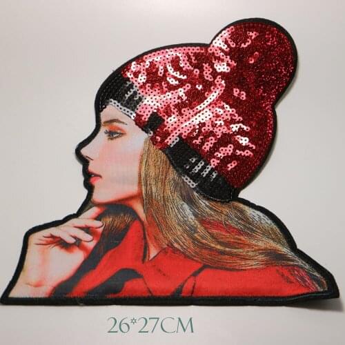 1pc 3D beauty Handmade rhinestone beaded Patches for clothing DIY sew on animal parches Embroidery lace applique cross