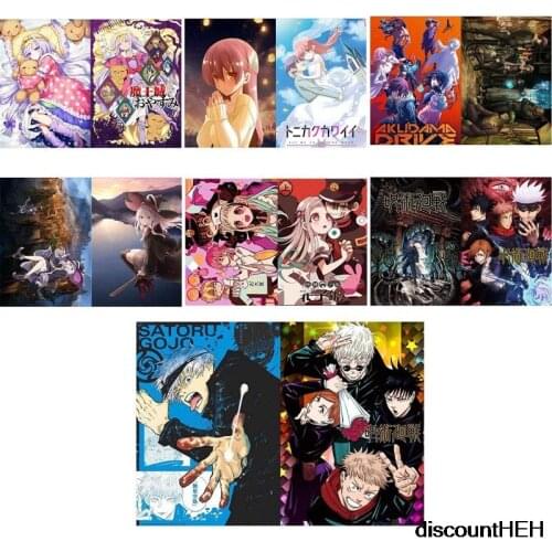 Anime Jujutsu Kaisen File Folder A4 Organizer Document Folder Folders For School Office Learning Supplies 22*31cm