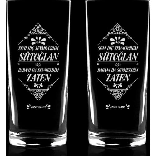 Personalized Dual I Bollywood Classics Sütoğlan Arrack Cup set-1