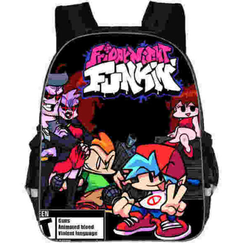 Hot Children School Bags Game Friday Night Funkin Backpack Schoolbag For Boys Backpack Printing Book Bag Backpack for Teenagers