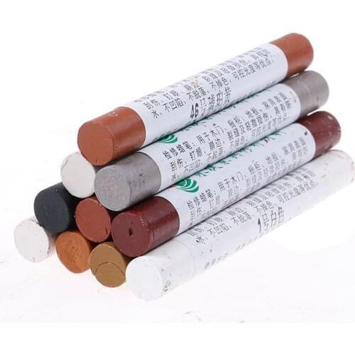 Furniture Repair Wax Paint Pen Wood Composite Repair Material Wood Repair Kit Floor Repair Floor Wax Scratch Patch