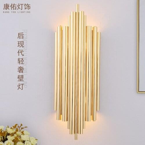Modern crystal wall lamp gold sconce lights AC110V 220V fashion luxury lustre living room bedroom light fixtures