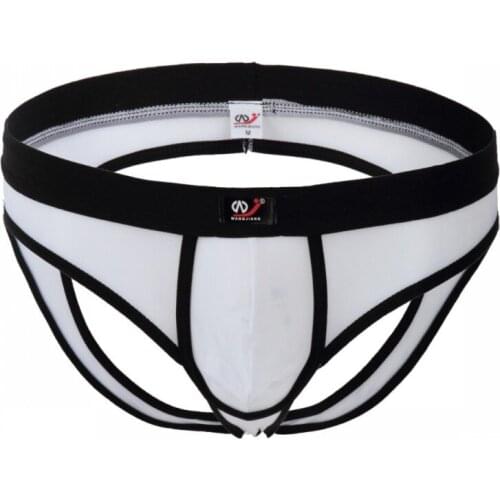 2019 Brand Open Backless crotch G-strings Sexy Men Underwear Briefs Gay Penis tanga Short Male Underwear Slip Thongs Jockstrap