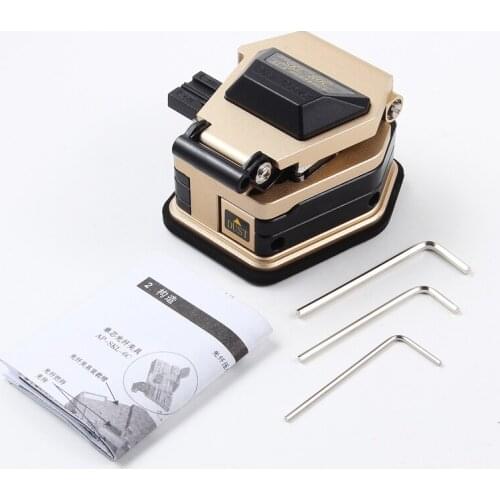 Fiber cleaver SKL-80C cable cutting knife FTTT fiber optic knife tools cutter High Precision Fiber Cleavers 16 surface blade