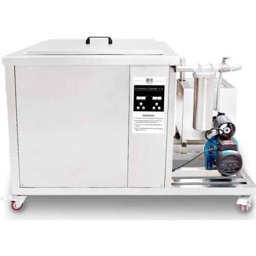 175L Industrial Ultrasonic Cleaner Single Tank Filter Degreaser Parts Main Board Screw Mold Degas Ultra Sonic Bath Apparatus
