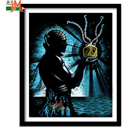 DIY Diamond Embroidery 5D Diamond Painting "Dark Prince of Pain" Mosaic Home Decor Full Rhinestone Cross Stitch Cartoon Fantasy