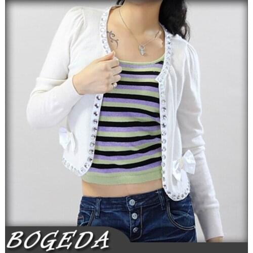 Bogeda Women's Short Cardigans