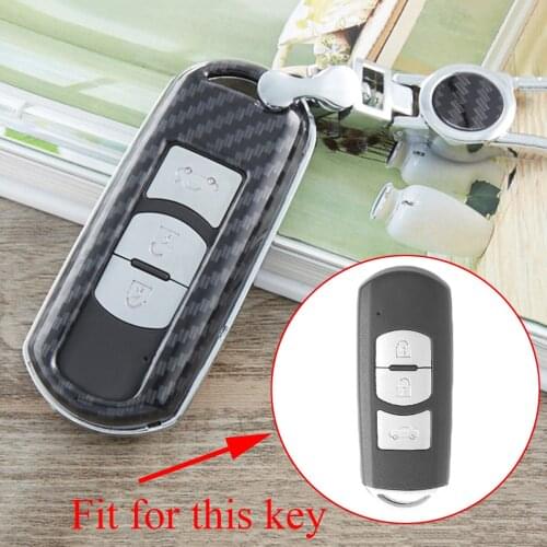 Remote Key Holder Cover Parts Fit For Mazda 2 3 5 6 CX3 CX4 CX5 CX7 CX9 MX5 Key Fob Case Bag Fob Shell Cover Trim Accessories