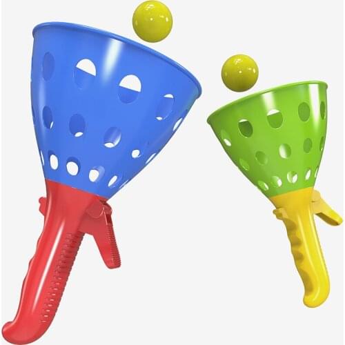 Childrens Toy Catapult Ball Outdoor Parent-child Double Fun Butt Bouncy Ball Plastic Big Catapult Outdoor Sports Toy