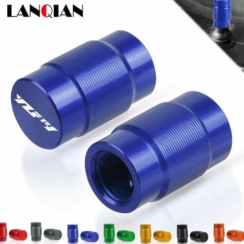 For Yamaha YZF R1 R1M Motorcycle Aluminum Wheel Tire Valve Stem Caps Airtight Covers YZF R1 2009-2019 2015 2016 2017 2018 Parts