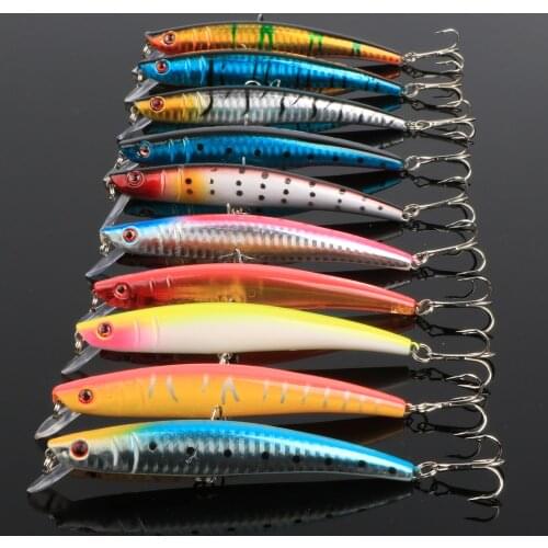 Goture Minnow Fishing Lure China Multi-color Artificial Bait Carp Fishing Hard Lure 11.5cm/11.2g